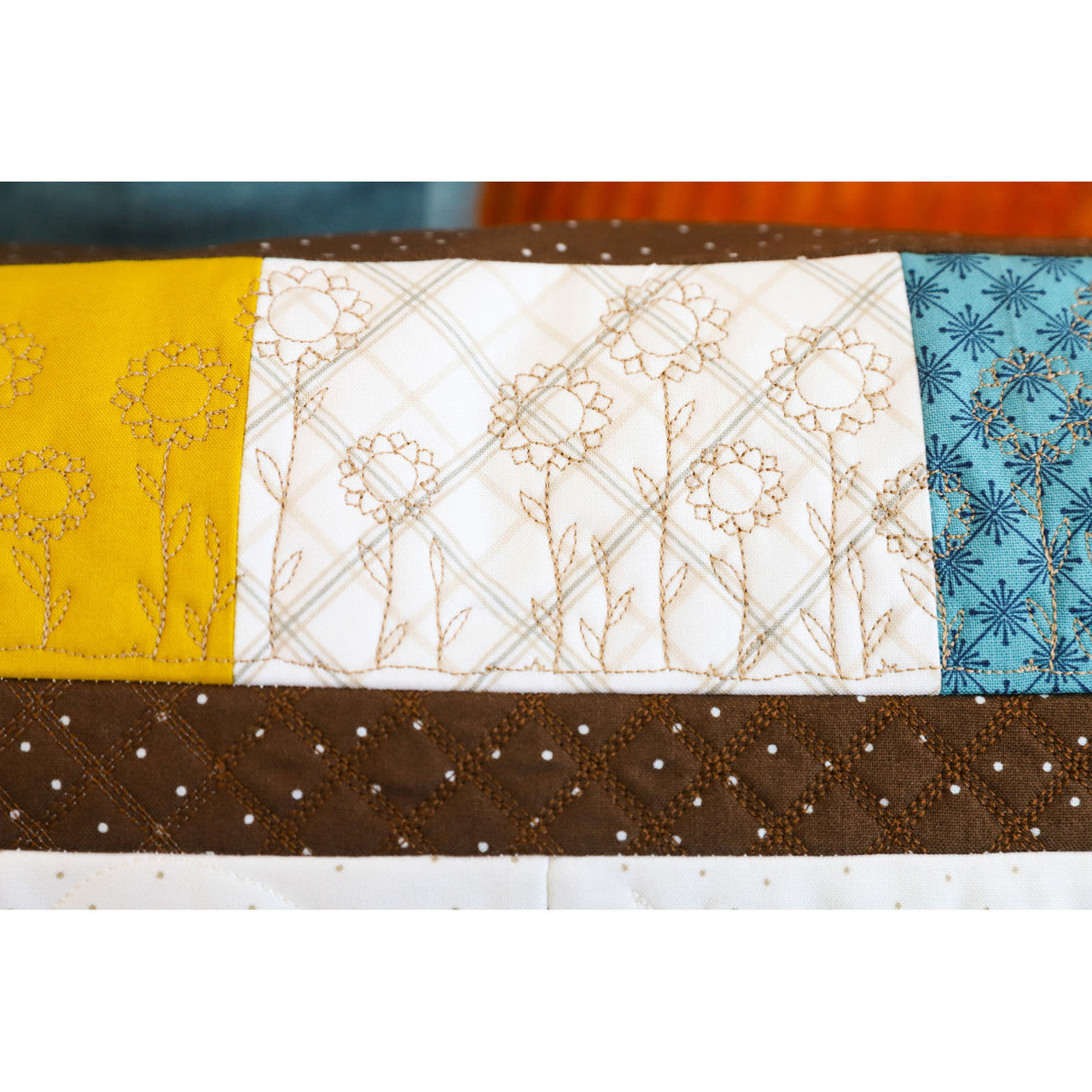 Embroid File Autumn Acres Bench Pillow - image 10