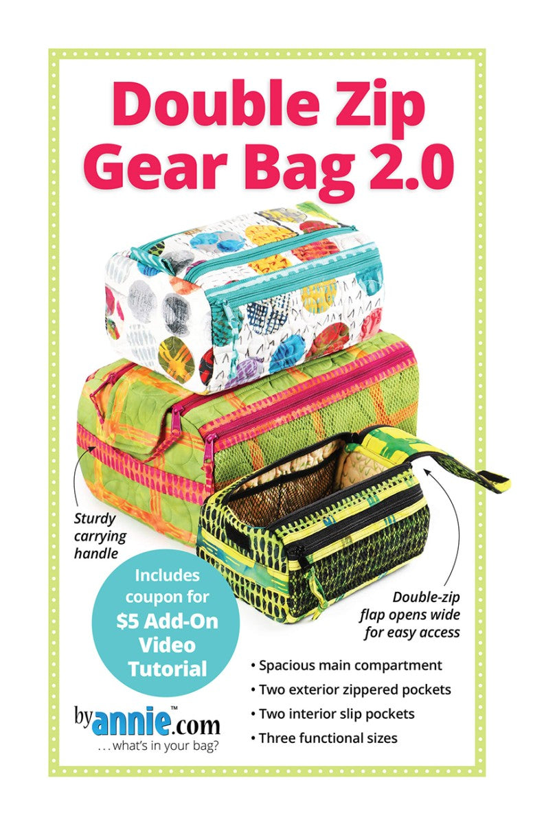 Double Zip Gear Bags 2.0