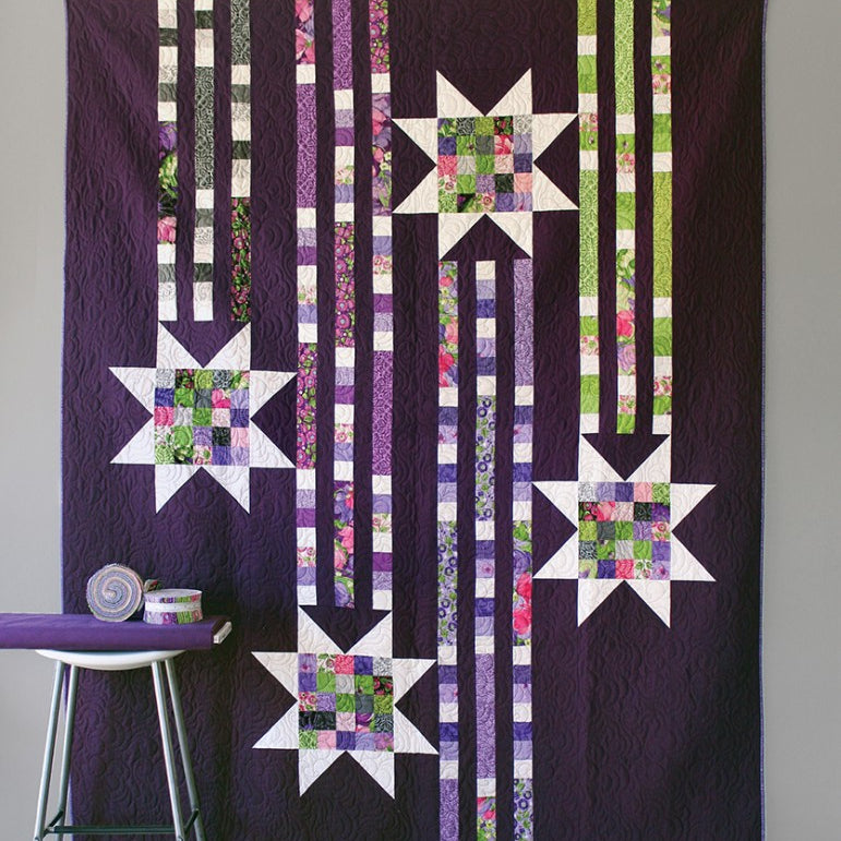 Showering Stars Quilt Pattern