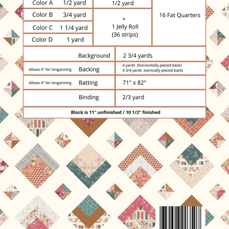 Dueling Diamonds Quilt Pattern - image 2