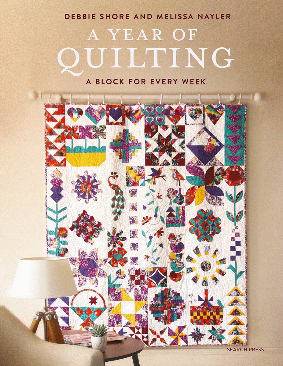 A Year of Quilting – 52 Weekly Quilt Blocks for All Skill Levels - QuiltingJoyPDX