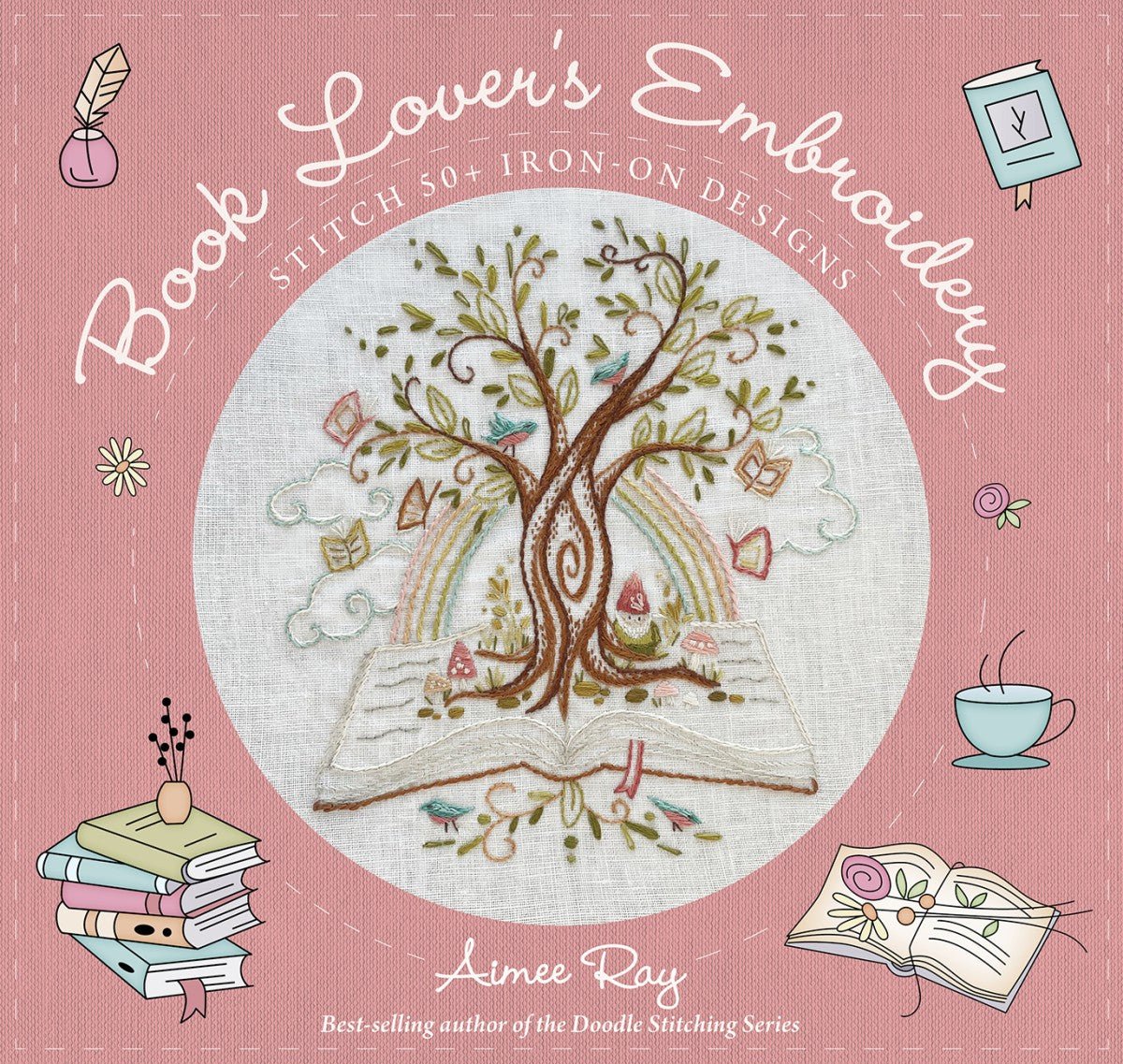 Book Lover’s Embroidery - QuiltingJoyPDX