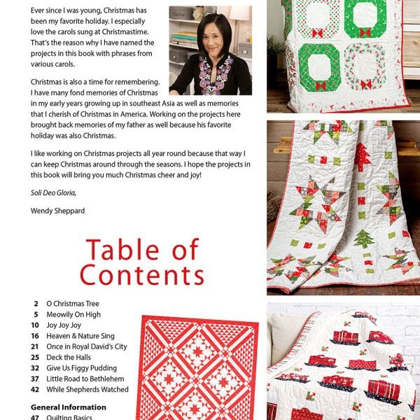 Christmas Quilting with Wendy Sheppard - QuiltingJoyPDX
