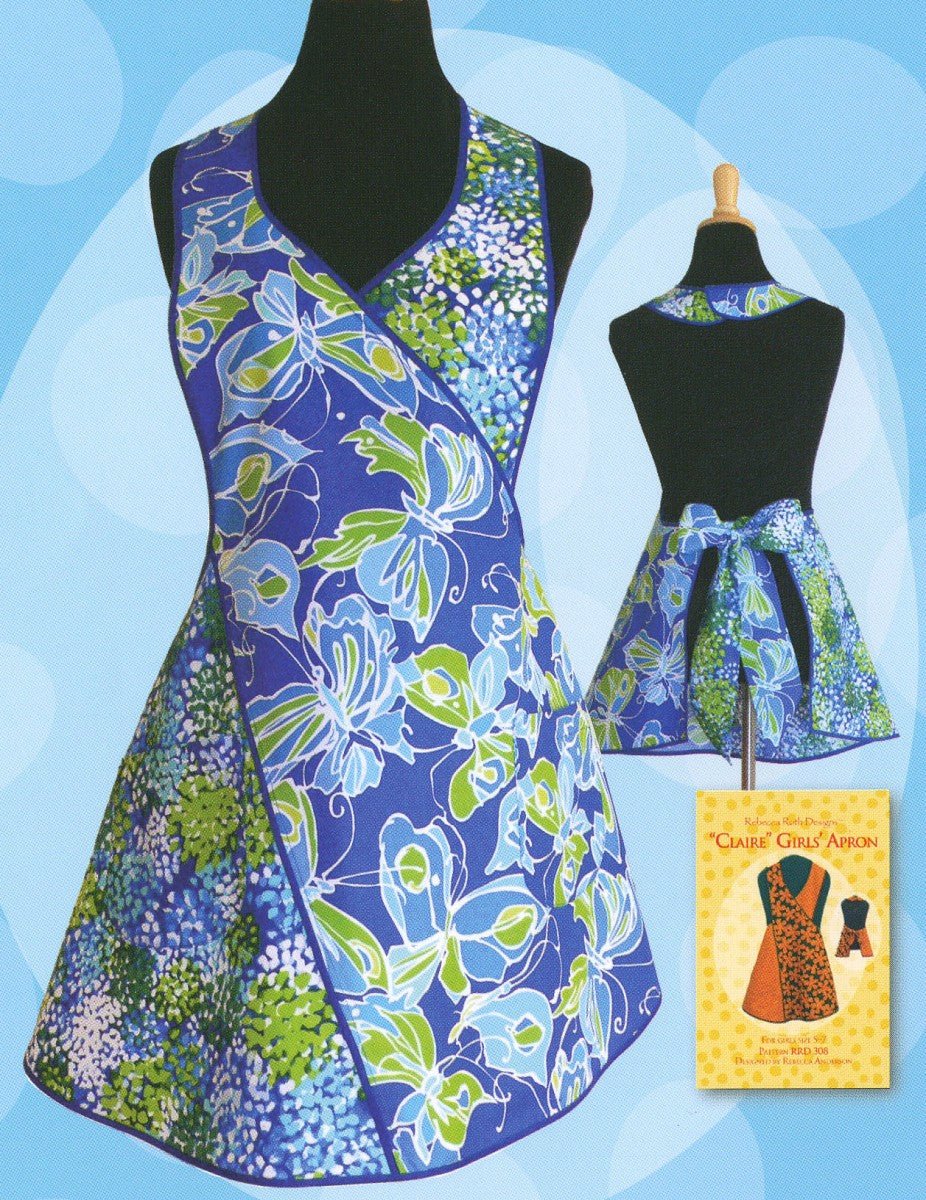 Clara Adult Apron Sewing Pattern by Rebecca Anderson – Rebecca Ruth Designs - QuiltingJoyPDX