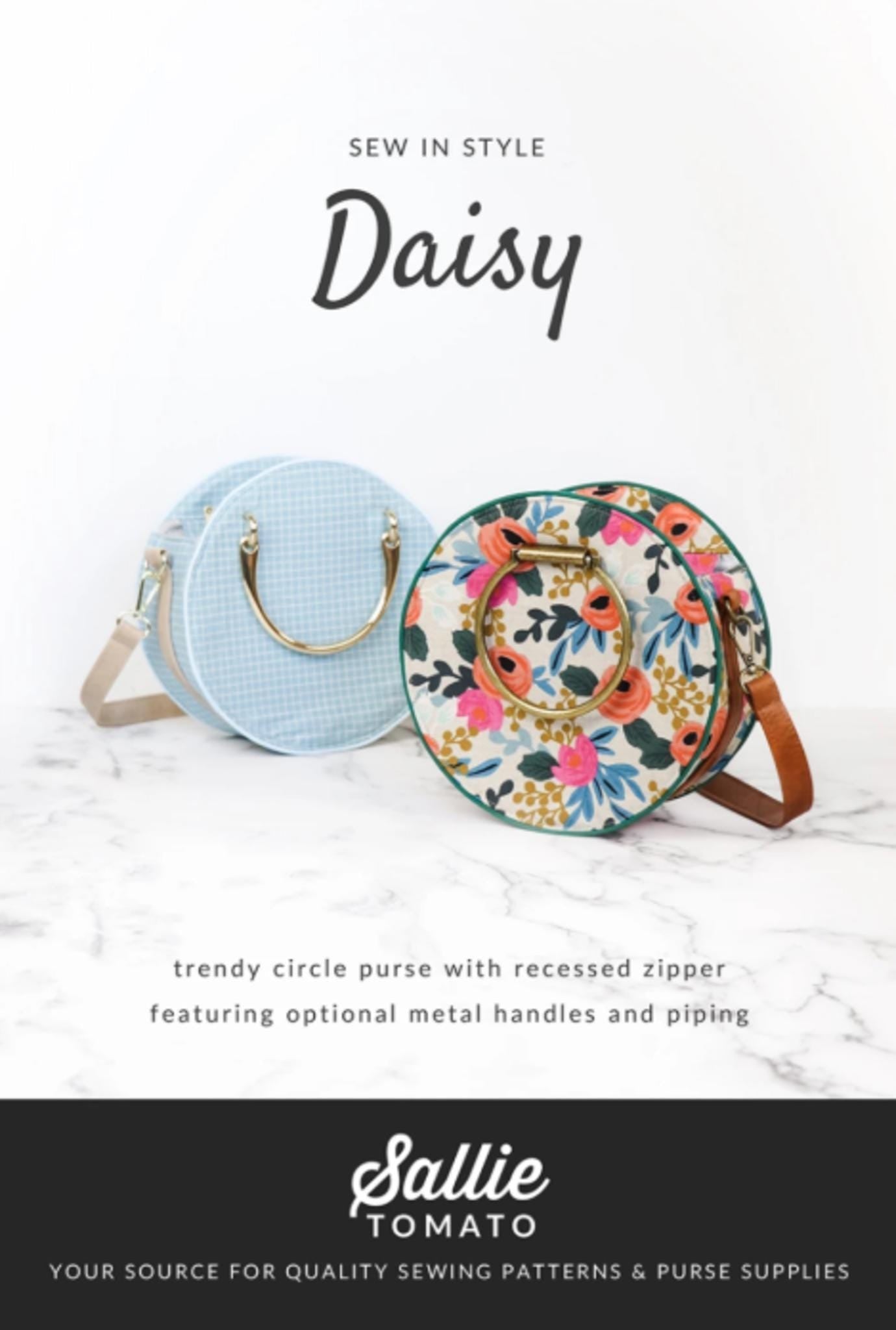 Daisy Bag Pattern by Sallie Tomato - QuiltingJoyPDX