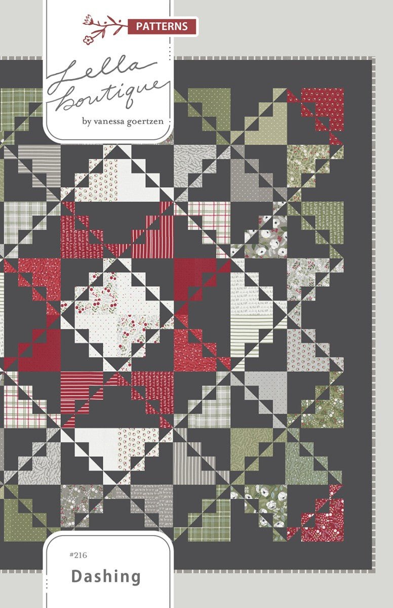 Dashing Quilt Pattern – Lella Boutique - QuiltingJoyPDX