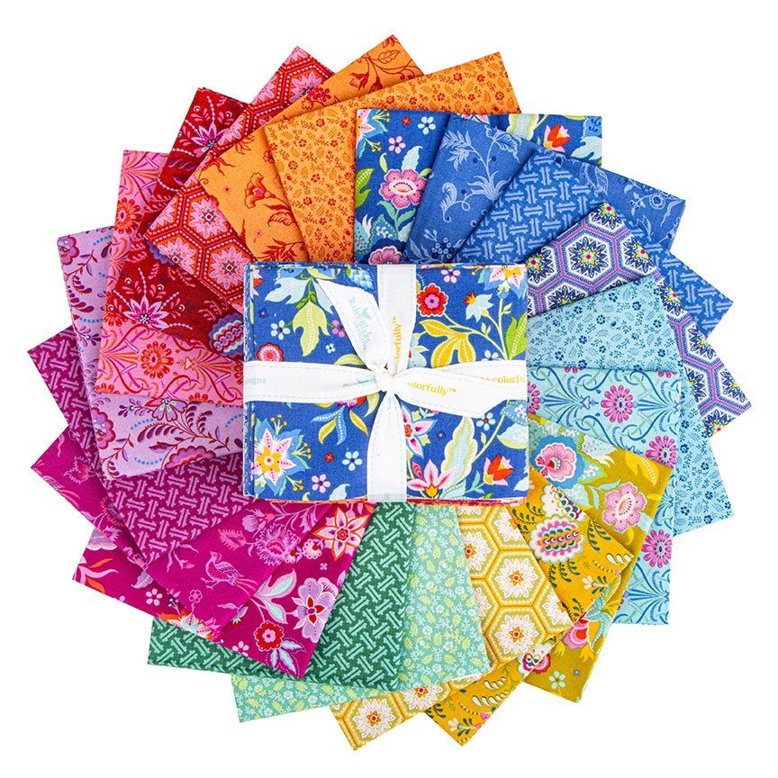 Flicker Quilt Kit – Kipling Gardens by Riley Blake Designs | 75x75 - QuiltingJoyPDX