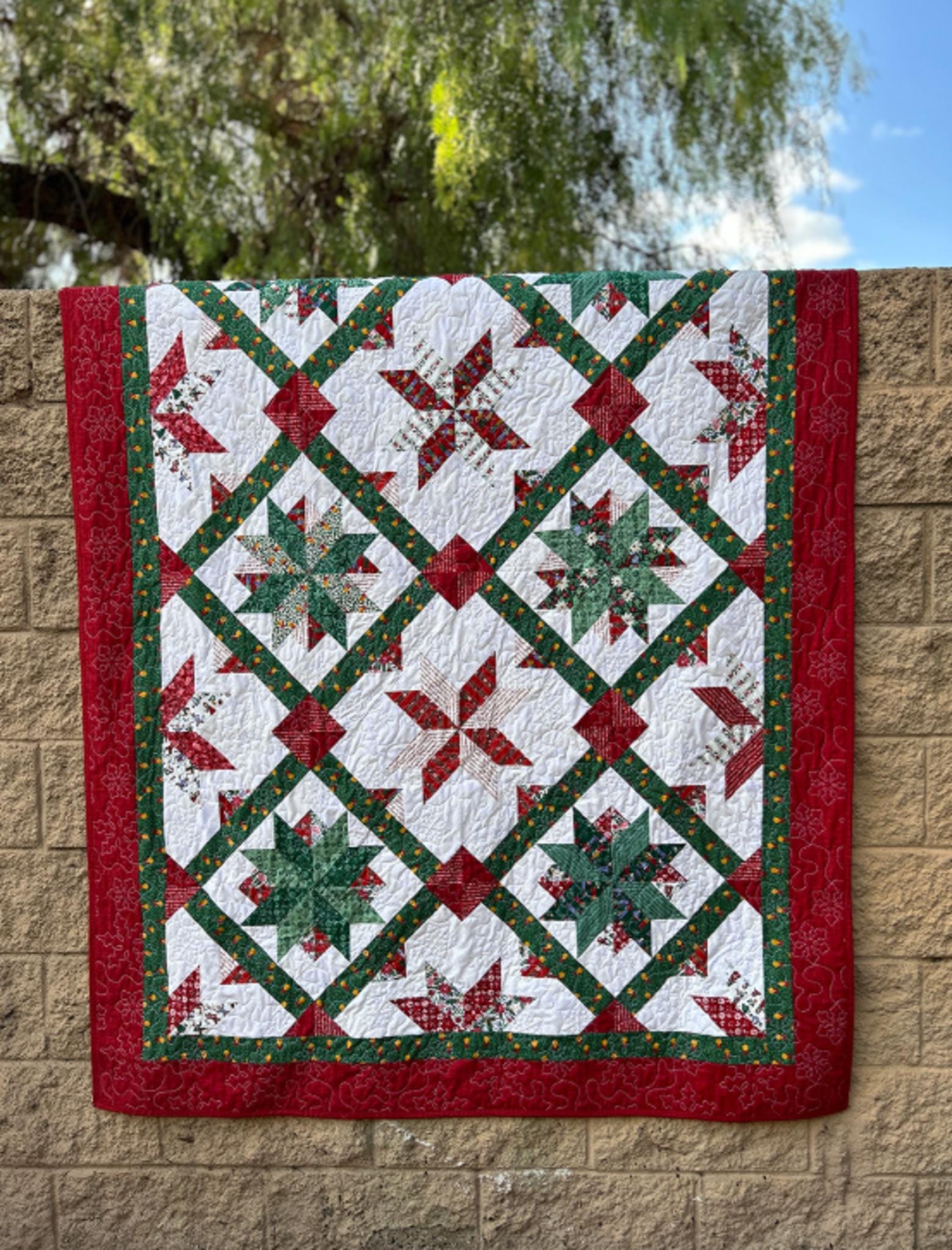 Gift Quilt Pattern by Daniela Stout for Cozy Quilt Designs - includes 5 sizes - QuiltingJoyPDX