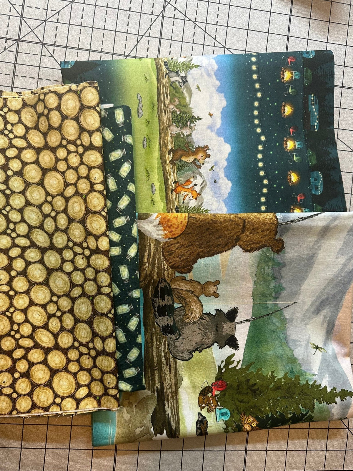 Happy Campers Good Times Quilt Kit from Henry Glass Fabrics - QuiltingJoyPDX
