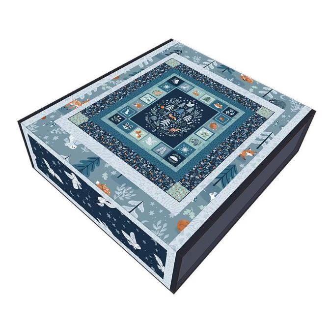 Twilight Creatures Quilt Kit from Riley Blake - At Home Boxed Quilt-Includes fabric, pattern booklet, templates. Free Shipping
