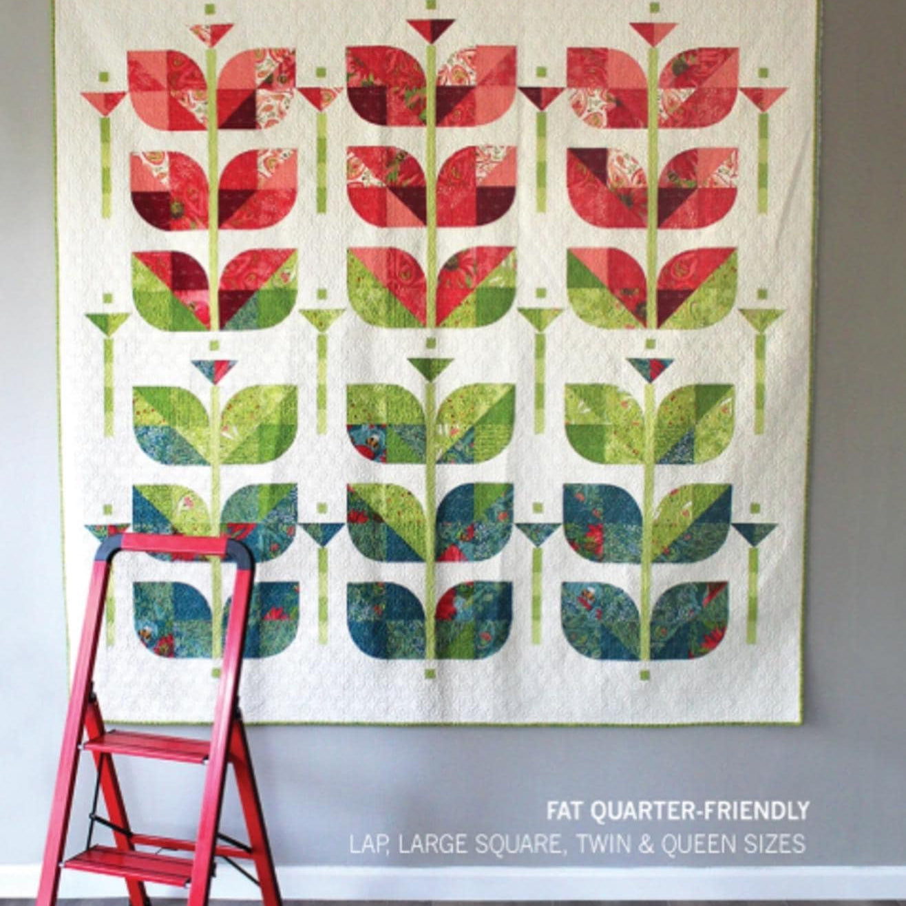Beanstalk Quilt Pattern by Robin Pickens - 2 sizes included - pattern only