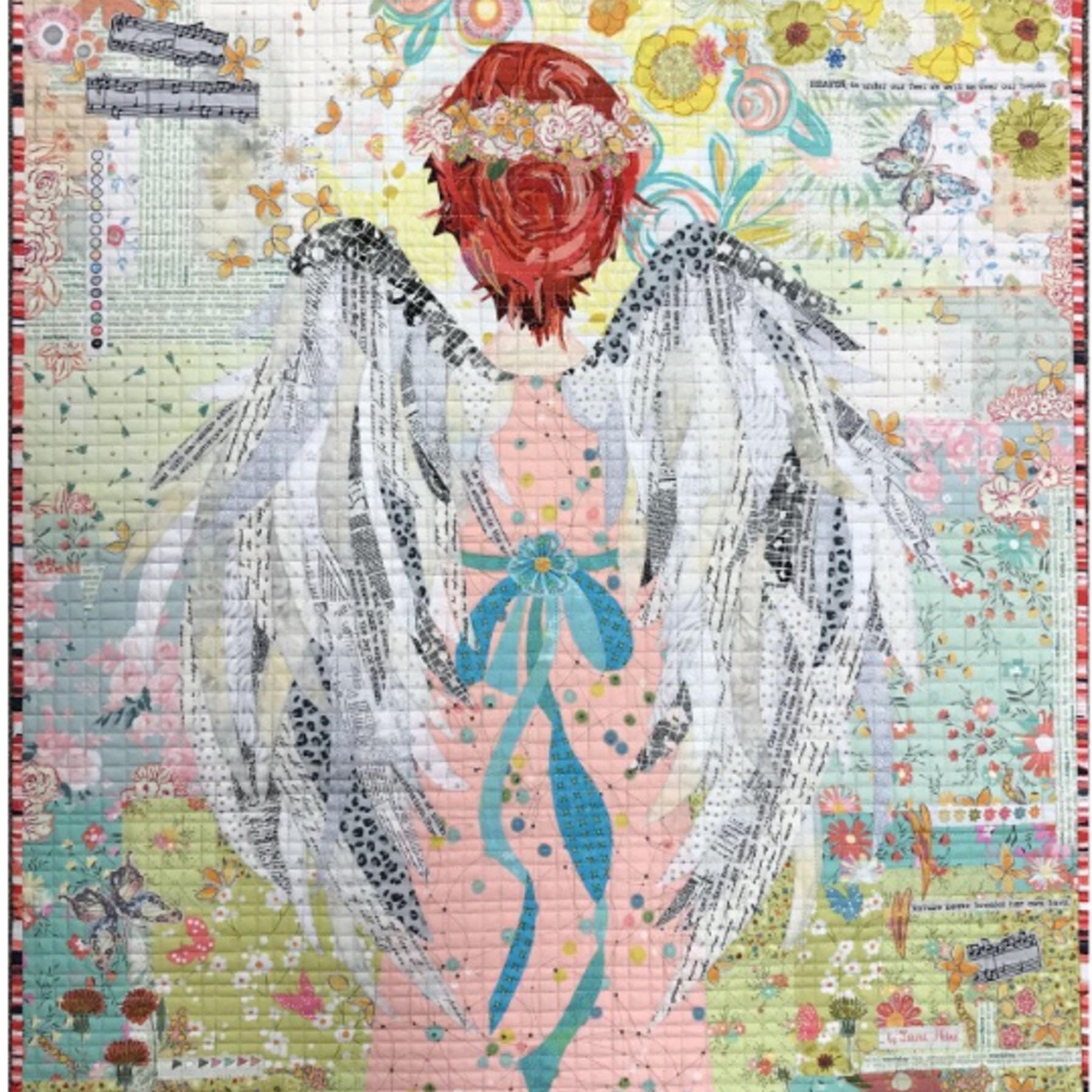 Noel Collage Quilt Pattern by Laura Heine (32" x 36")