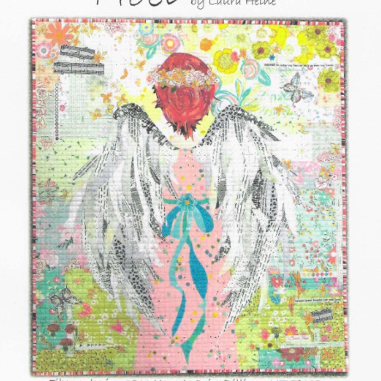 Noel Collage Quilt Pattern by Laura Heine (32" x 36")