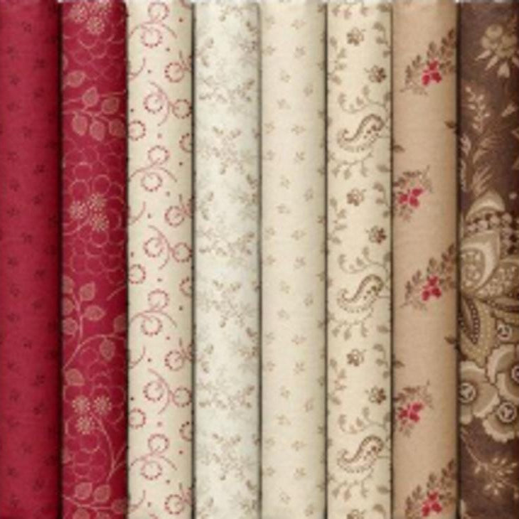 Arabella, 10 inch layer cake from Marcus Fabrics, designed by Carrie Quinn and Katie Soldberg, 42 Pcs