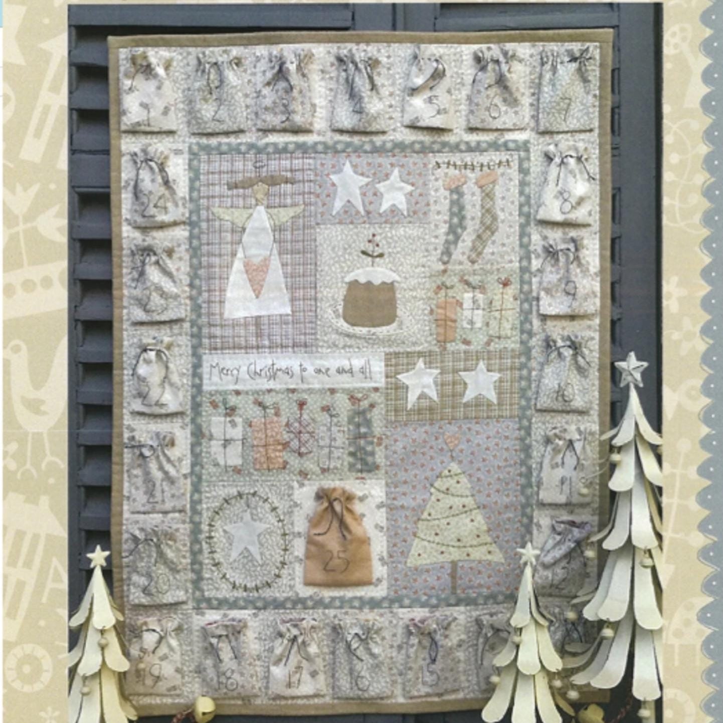 All for Christmas Advent Calendar by Anni Downs from Hatched and Patched