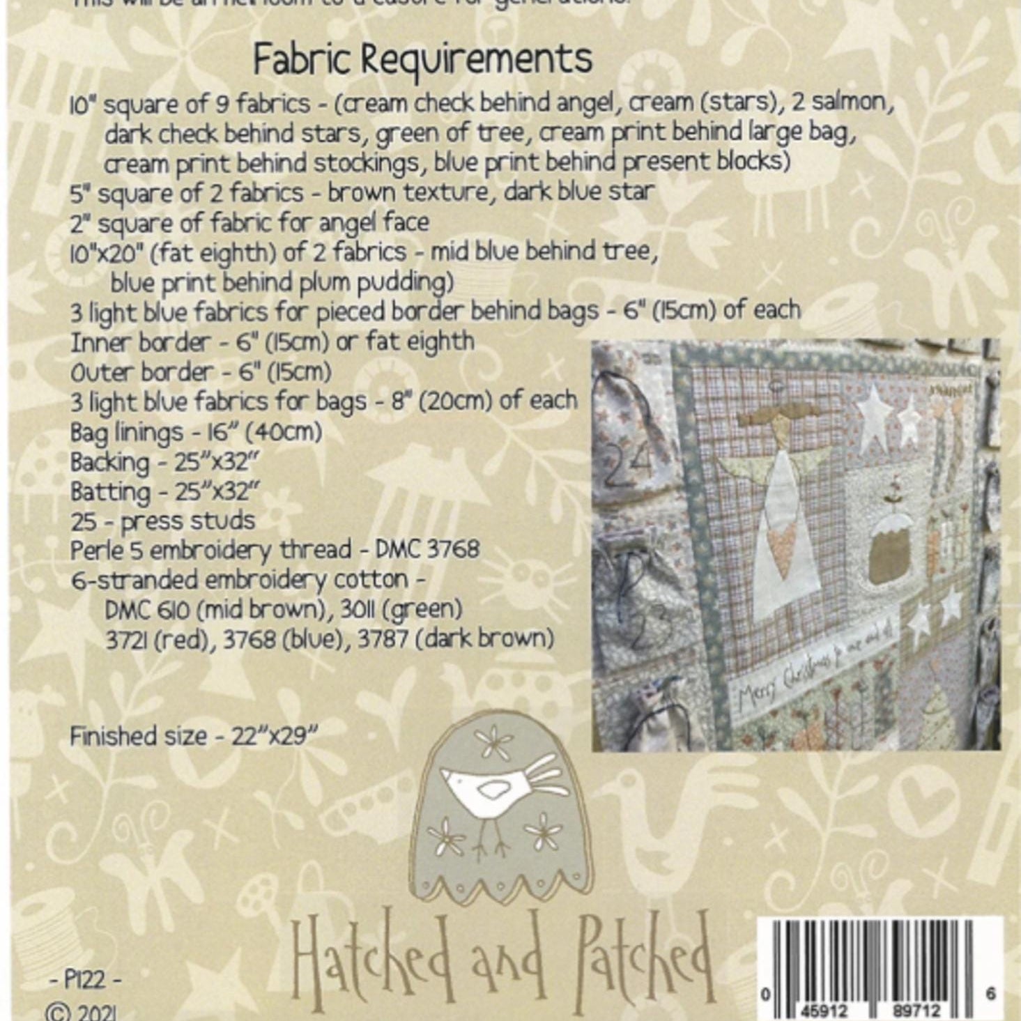 All for Christmas Advent Calendar by Anni Downs from Hatched and Patched