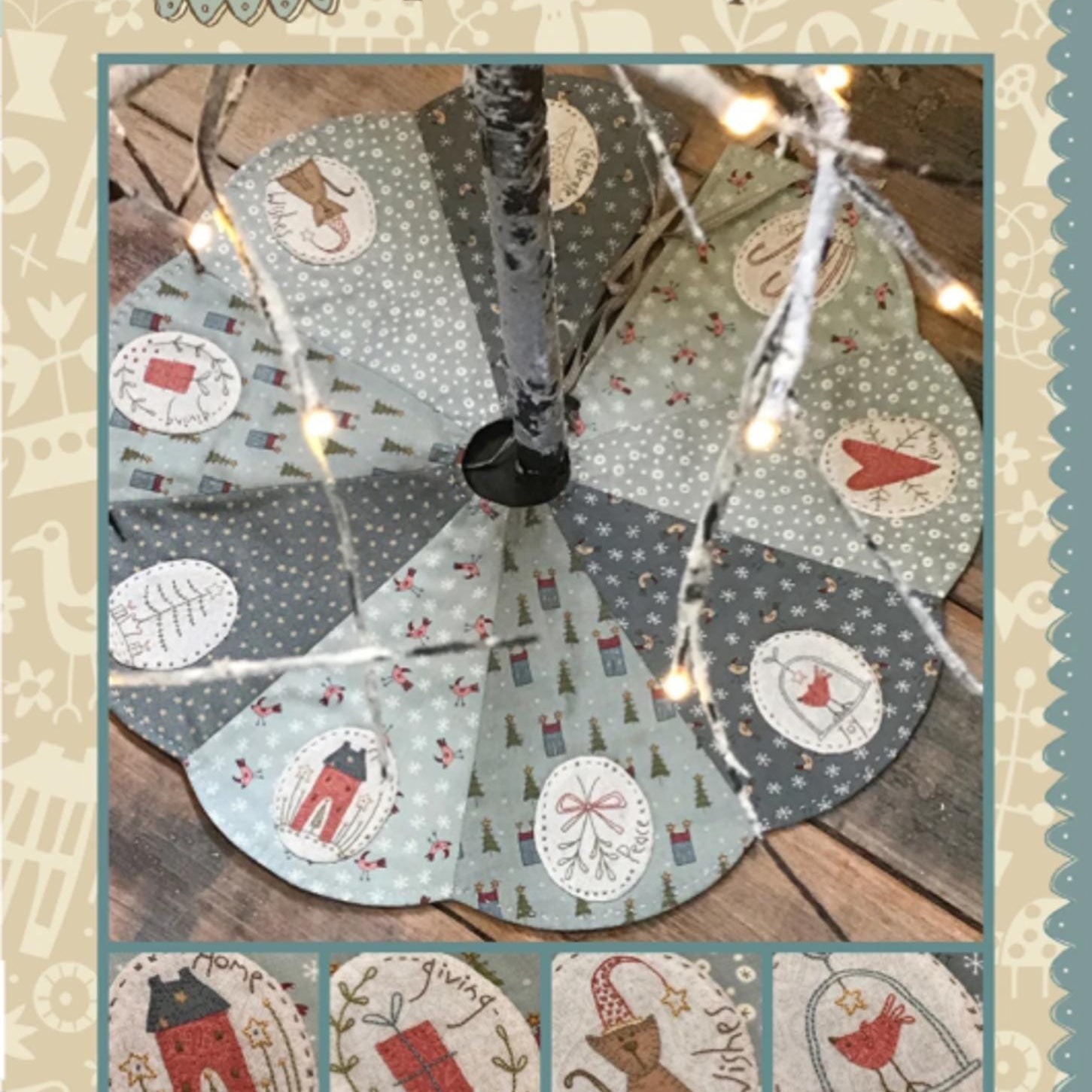 The Giving Tree Skirt by Anni Downs from Hatched and Patched