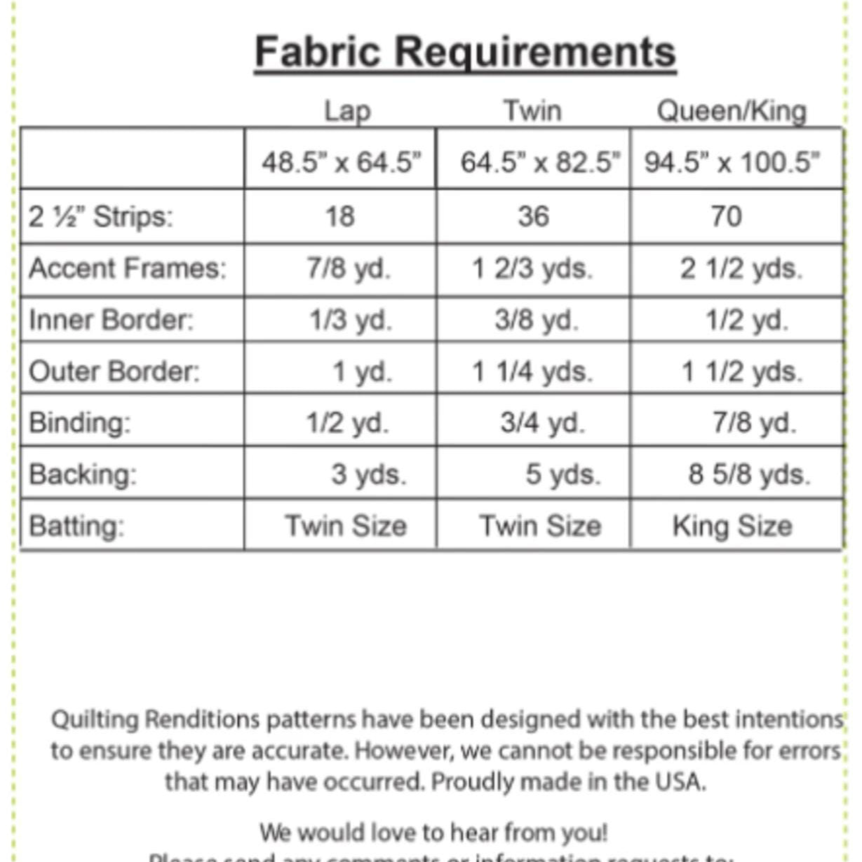 Exclamation Quilt Pattern from Quilting Renditions