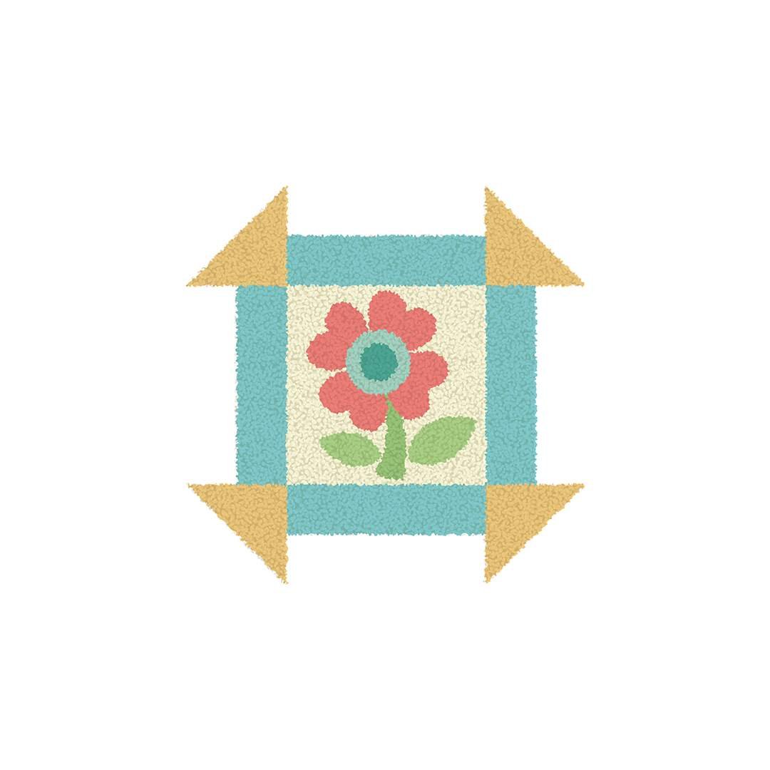 Lori Holt Summer Punch Needle Pattern - QuiltingJoyPDX