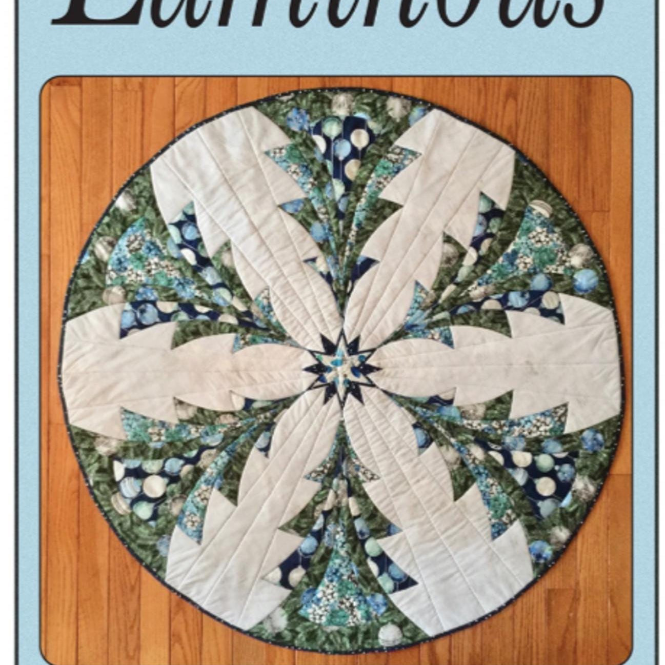 Luminous Quilt Pattern by Jenice Belling - finished size 42" x 42" - QuiltingJoyPDX