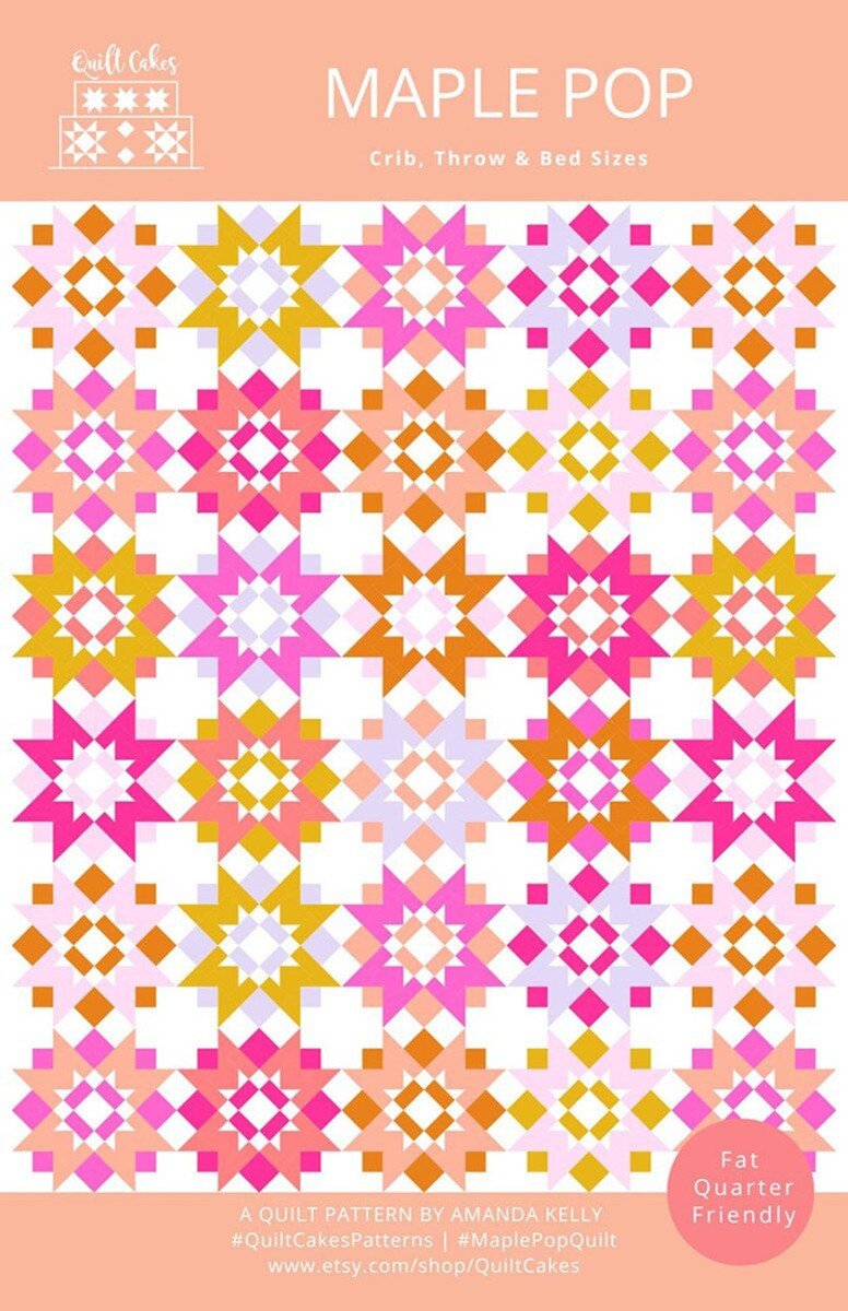 Maple Pop Quilt Pattern by Quilt Cakes — Riley Blake Designs - QuiltingJoyPDX