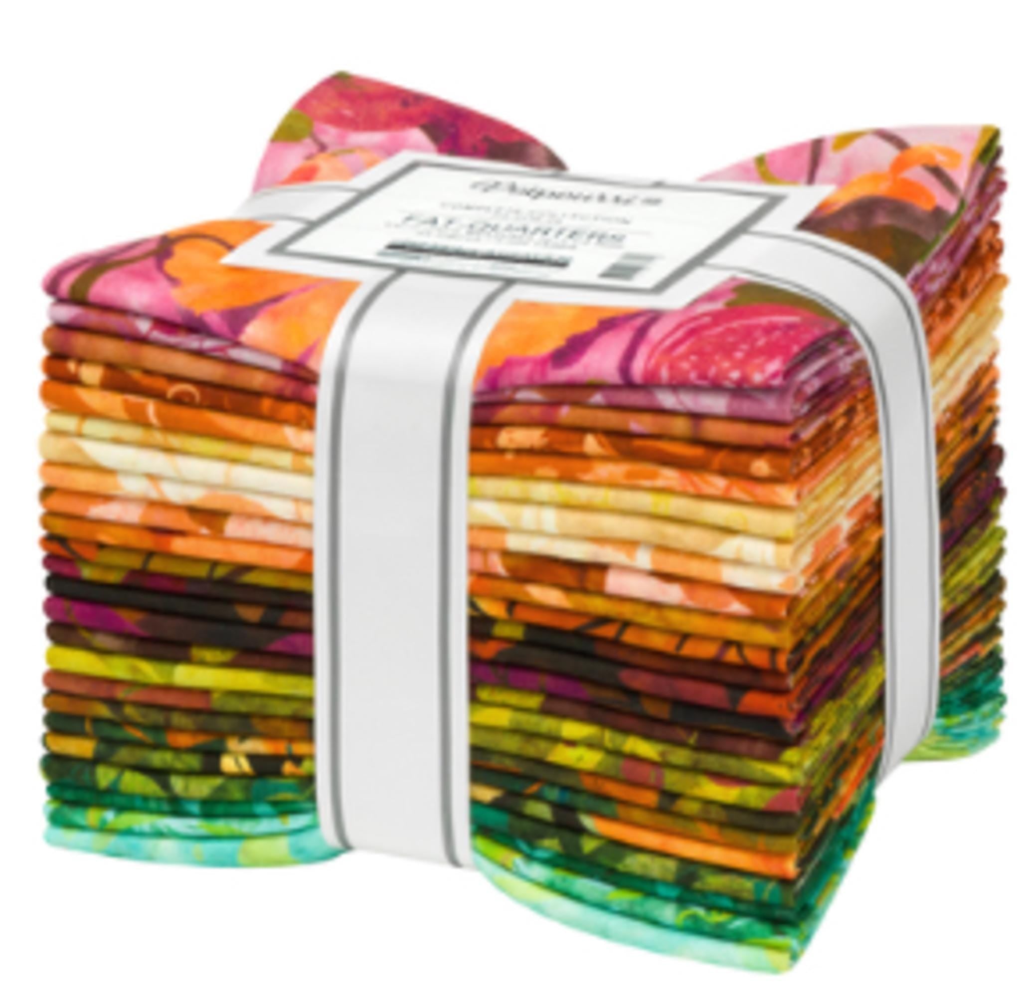 Potpourri Fat Quarter Bundle by Studio RK (Robert Kaufman) - Complete collection of 24 pieces - QuiltingJoyPDX