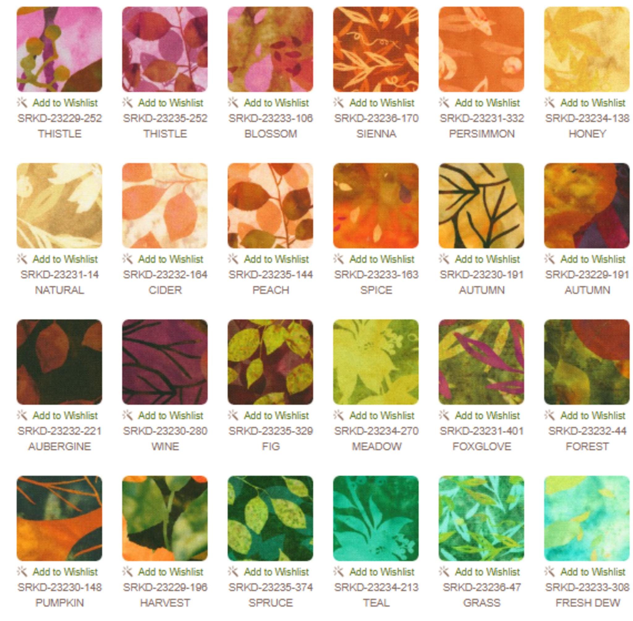 Potpourri Fat Quarter Bundle by Studio RK (Robert Kaufman) - Complete collection of 24 pieces - QuiltingJoyPDX