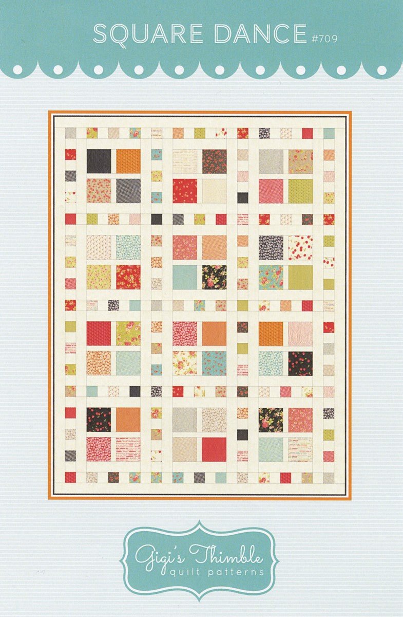 Square Dance Quilt Pattern by Gigi's Thimble - QuiltingJoyPDX