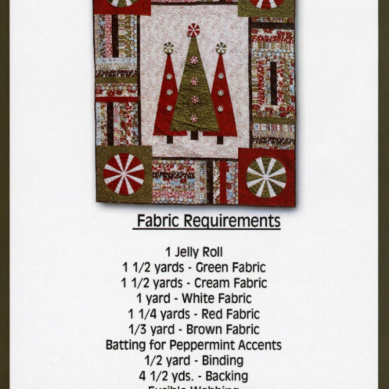 Step Into Christmas Quilt Pattern: Abbey Lane Quilts 60" x 72" - QuiltingJoyPDX