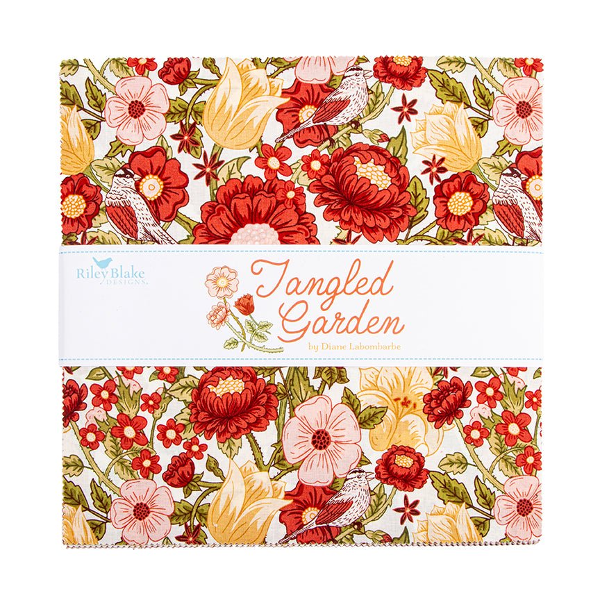 Tangled Garden Layer Cake - 42 pcs 10" Squares - QuiltingJoyPDX