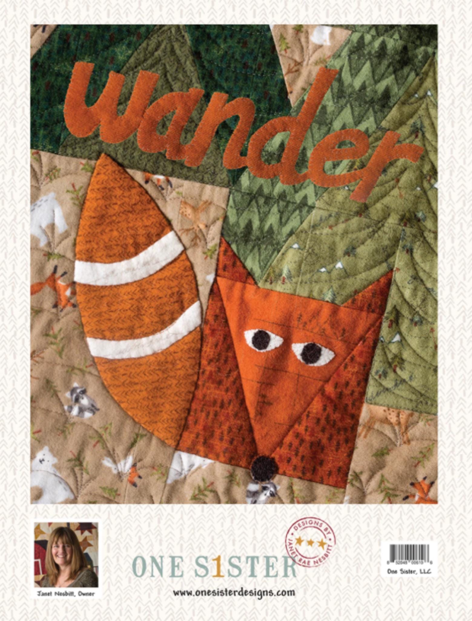 The Mountains are Calling by Janet Nesbitt for One S1ster - QuiltingJoyPDX