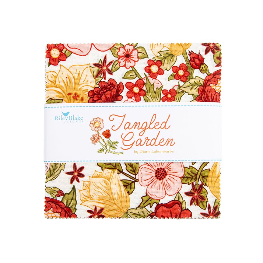 Woodshire Quilt Kit – Tangled Garden by Riley Blake Designs | 59x64 - QuiltingJoyPDX