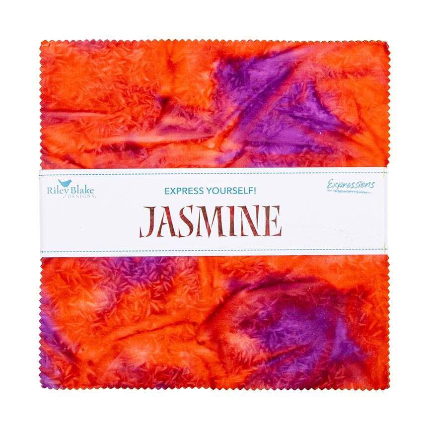 Batiks Express Yourself! Jasmine 10" Stacker
