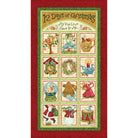 12 Days of Christmas My True Love Panel - QuiltingJoyPDX