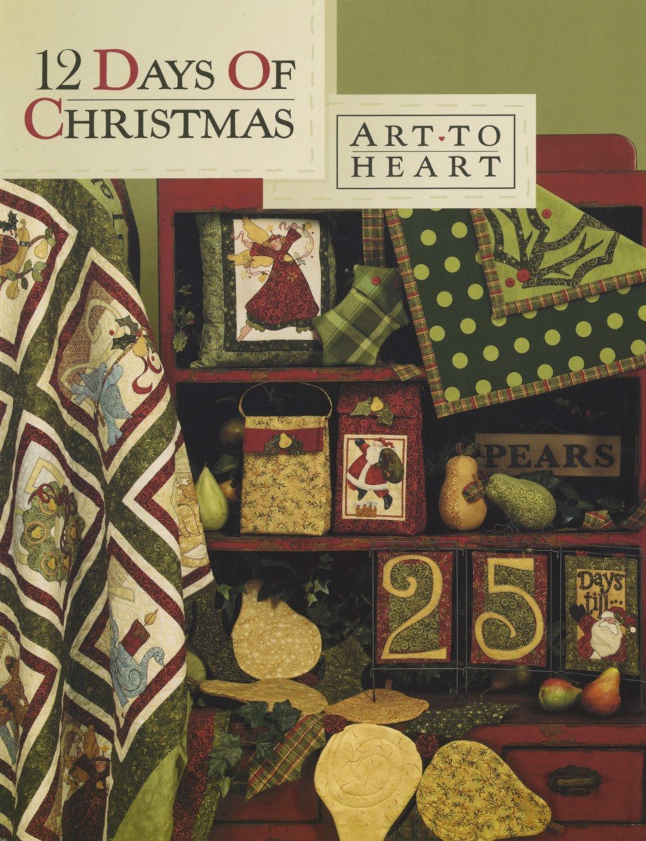 12 Days of Christmas Quilt & Craft Book - QuiltingJoyPDX