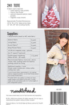 241 Tote Bag Pattern Designed by Anna Graham for Noodlehead - QuiltingJoyPDX