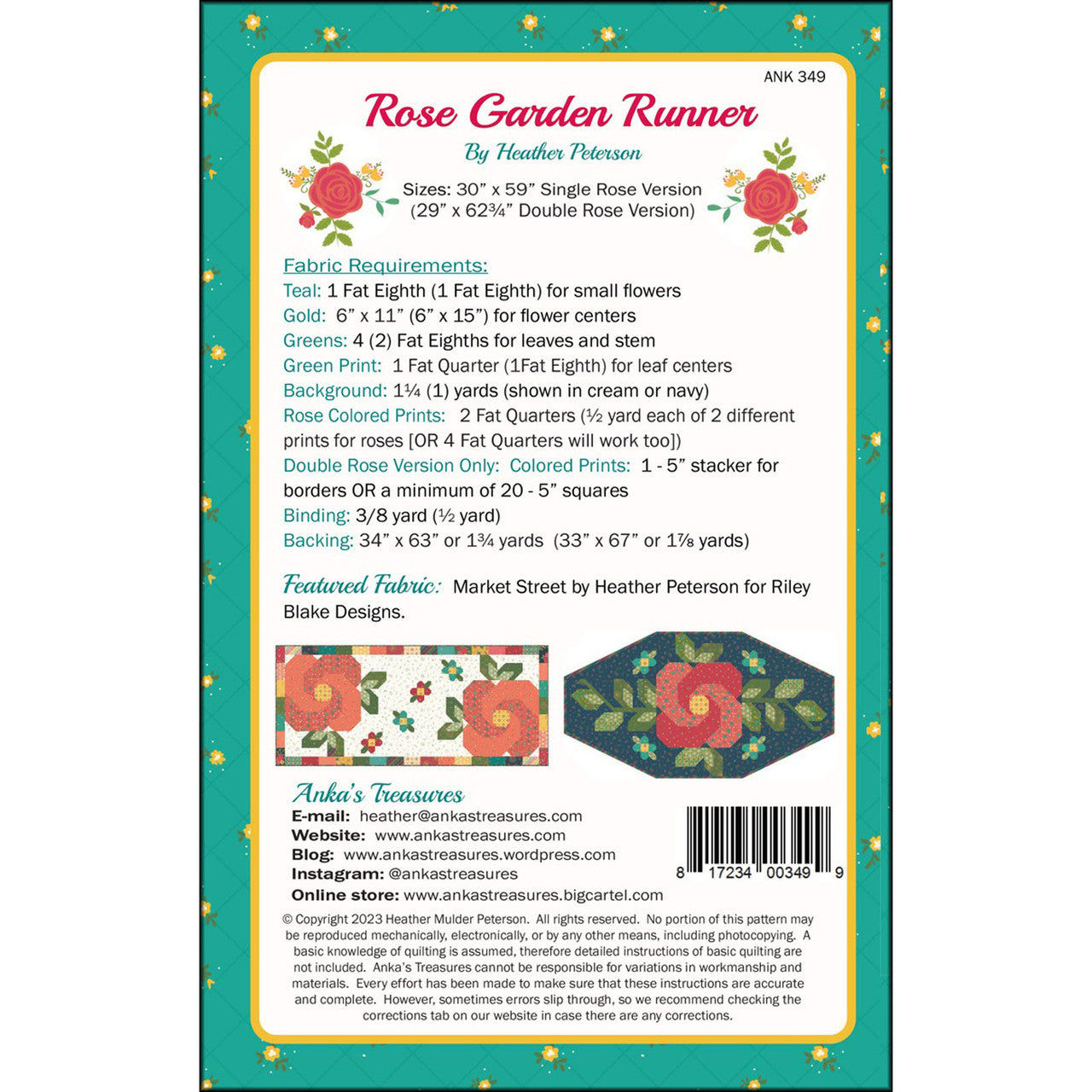Rose Garden Runner - image 2