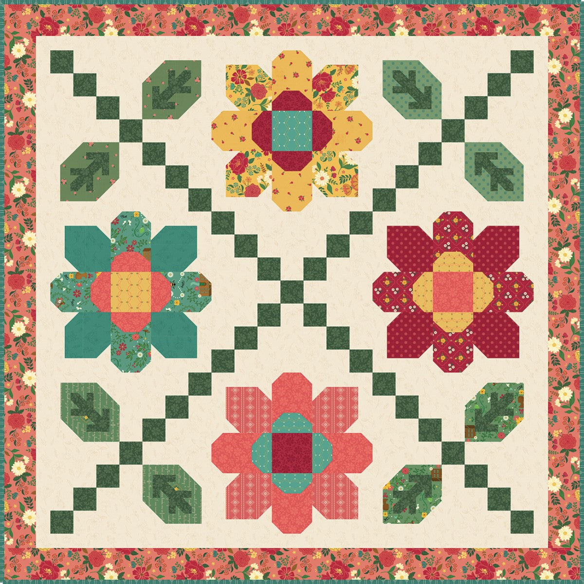 Daisy Chain Quilt Pattern - image 3
