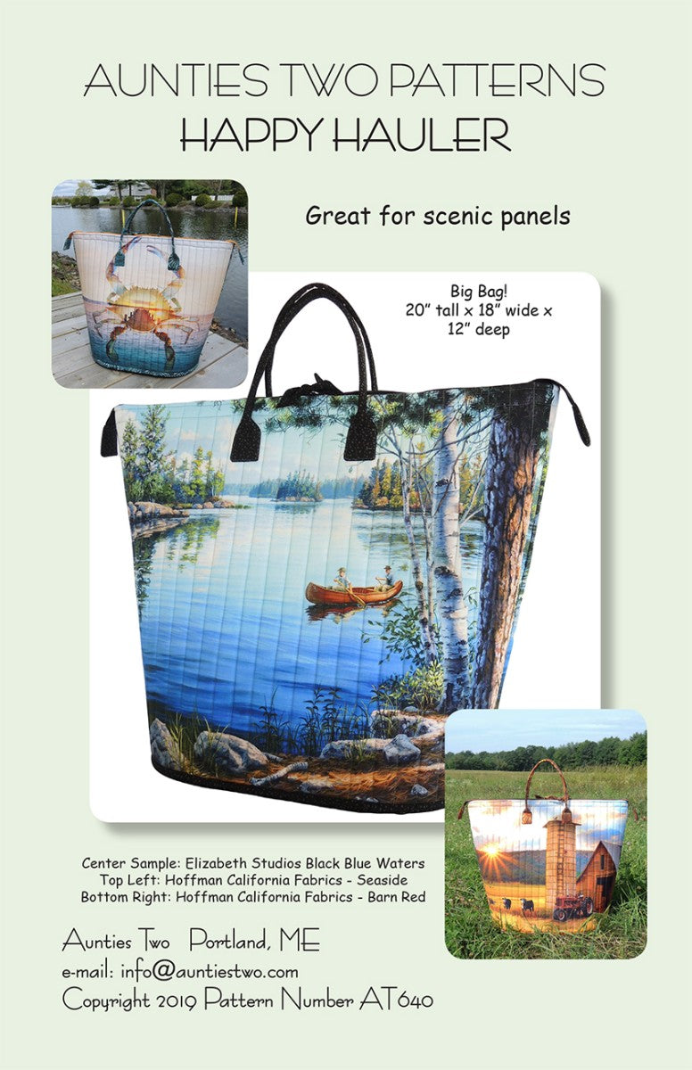 Happy Hauler Tote Bag Pattern