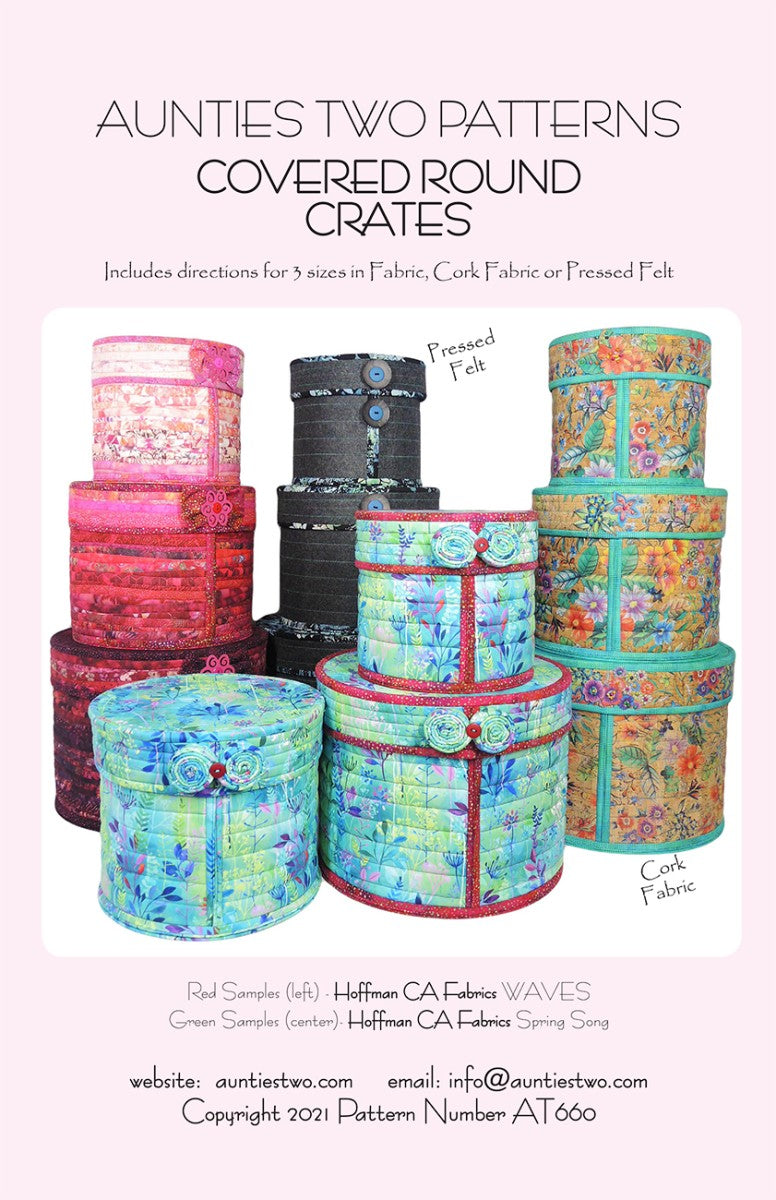 Covered Round Crates Pattern