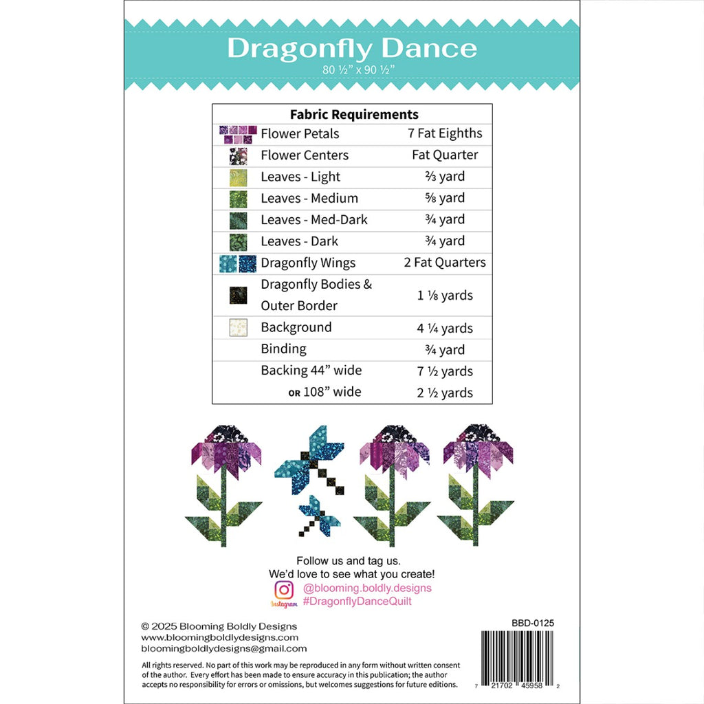 Dragonfly Dance Quilt Pattern - image 2