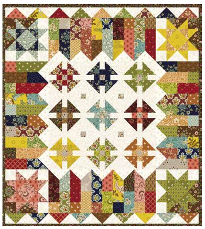 Cute as a Button Quilt Kit - Kim Diehl Simple Whatnots Club 15