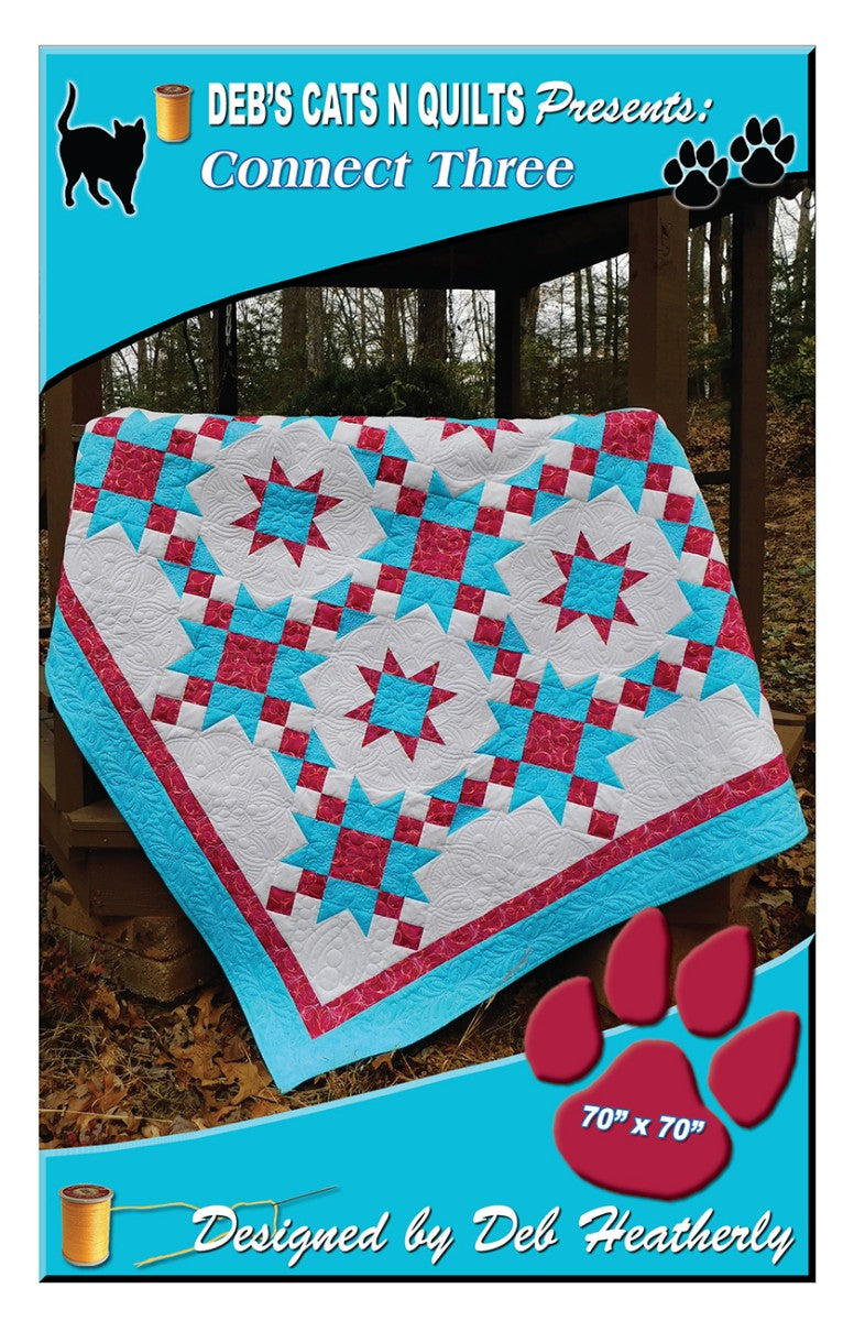 Connect Three Quilt Pattern