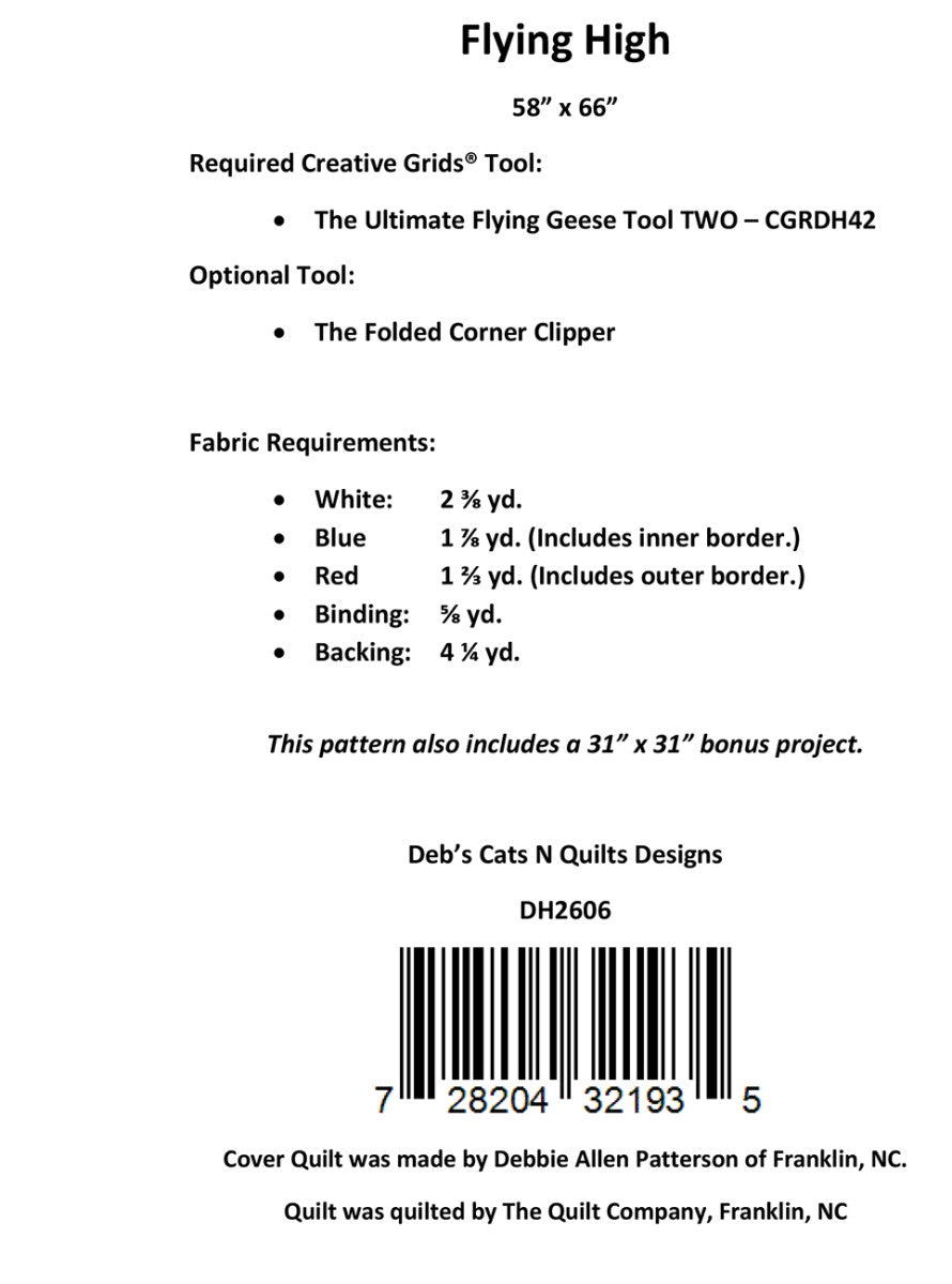 Flying High Quilt Pattern - image 2