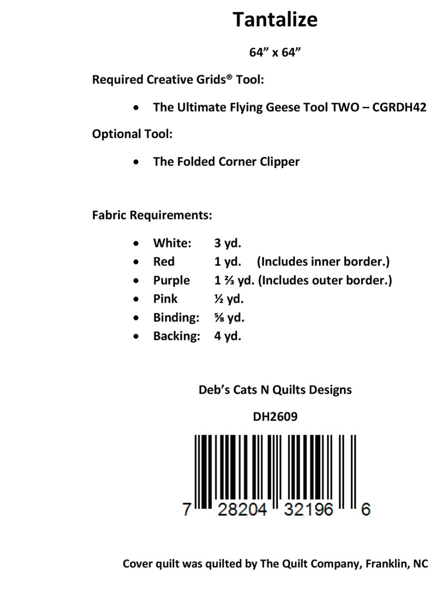 Tantalize Quilt Pattern - image 2