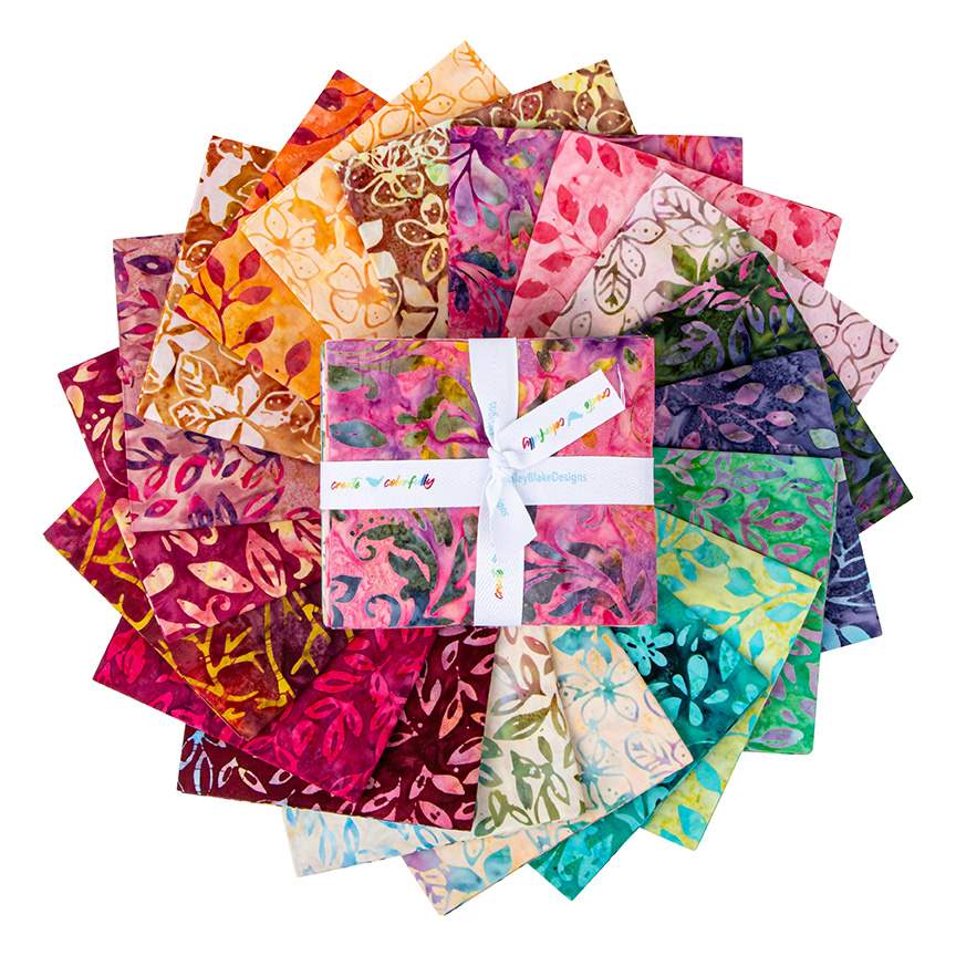 Expressions Batiks A New Day Fat Quarter Bundle - image 2