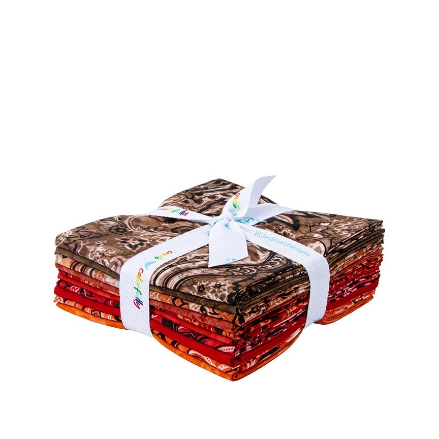 Expressions Batiks Express Yourself! Bandana Copper Canyon Fat Quarter Bundle B