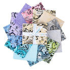 Expressions Batiks Express Yourself! Bandana Pastel Trail Fat Quarter Bundle C - image 2