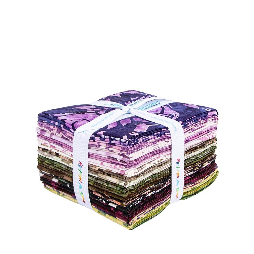 Expressions Batiks Backyard Birds Fat Quarter Bundle