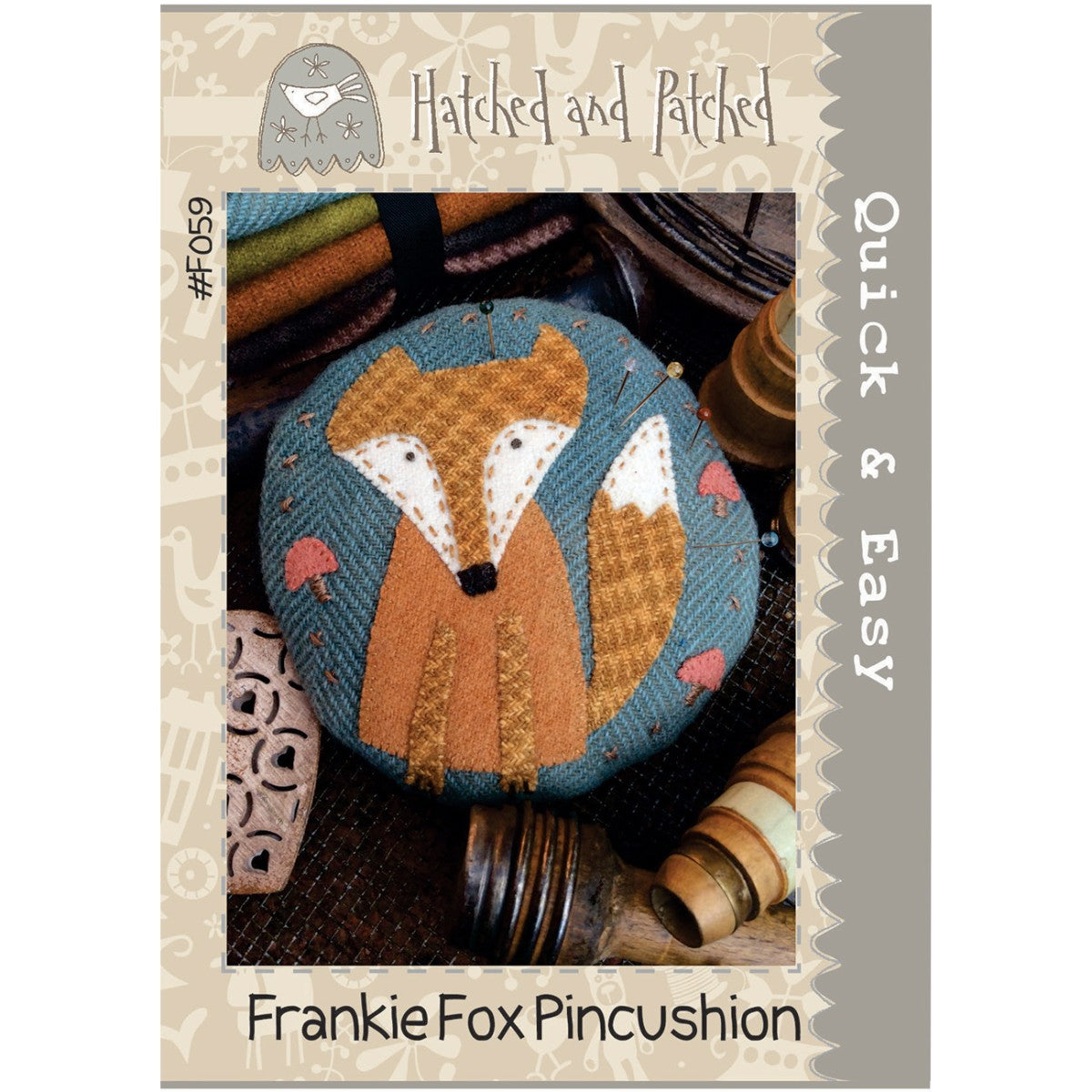 Frankie Fox Pincushion